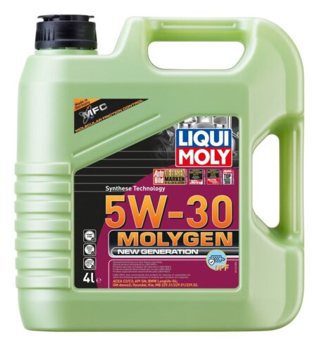 Aceite Liqui Moly 5w-30 4litros Molygen new generation